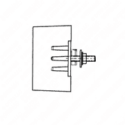 Optimized Idle Thermostat with Mounting Stud