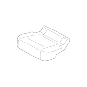 Seat Cover Cushion - Right, Rear (King Ranch)