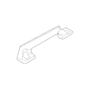 Seat Track Cover - Front, Passenger