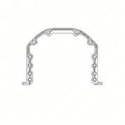 Front Engine Cover Mounting Gasket