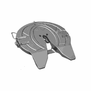 Fifth Wheel Assembly, HD Kompensator