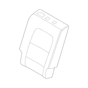 Seat Back Cushion Cover - Right, Rear
