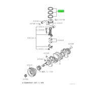 RING SET,PISTON 1