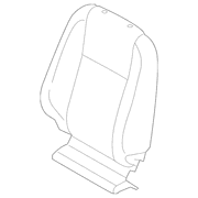 Seat Back Cushion Cover (Regular Cargo Van)