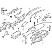 Instrument Panel Side Cover - Left