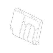 Seat Back Cushion Cover Cloth Sandstone - Left, Front