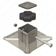 Kit Footwear, 10 x 10, Removable Cushion Foot