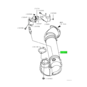 PIPE,EXHAUST,FR 1