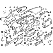 Instrument Panel Side Cover - Right