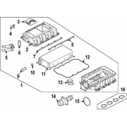 Supercharger Cover Tube gasket - 5.2L