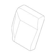 Seat Back Cushion Cover - Right, Rear (SE)