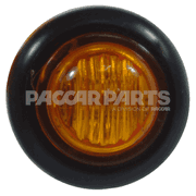 Kenworth® Amber 3/4 Inch Sealed Marker Light with 1 Diode