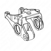 Exhaust Rocker Arm Assembly with Roller for Series 60 12L/14L EPA04