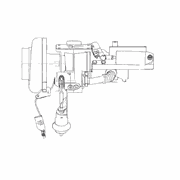 Turbocharger with Brake for MBE4000, 12L, EPA04