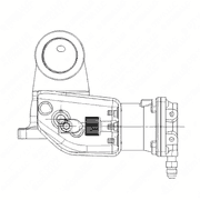 Valve and Actuator Assembly EGR Pneumatic Valve Series 60