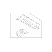 Floor Pan Crossmember - Right, Front