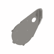 Water Pump Cover for Marine S60