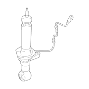 Suspension Shock Absorber Strut - Left, Right, Rear