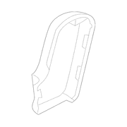 Seat Latch Cover Shield - Right, Rear, Outer