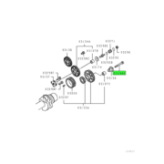 BOLT,TIMING GEAR TRAIN 1