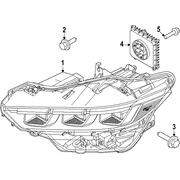 Lamp - Left, Front