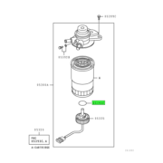 O-RING,FUEL FILTER 1