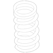 Coil Spring - Right, Rear