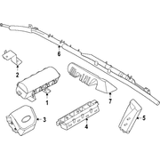 Module Air Bag Steering Wheel <br>The inflator mounted to The