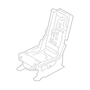 Seat Frame - Rear, Center