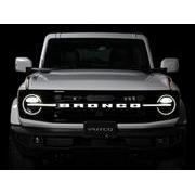 Bronco 2024-2025, Illuminated Grille Letters for Vehicles w/o Camera