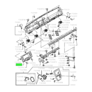 BEZEL,COMBINATION METER 1