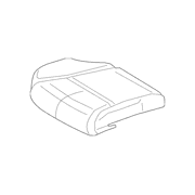 Seat Cover Cushion - Left, Front, Driver
