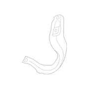 Seat Back Frame Bracket Adjuster Lever - Front, Driver