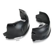 Super Duty 2023-2024 Black 2-Piece Set Front Wheel Well Liners