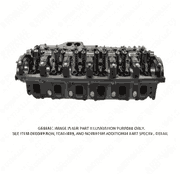 Cylinder Head for Series 60 12L/14L EPA02 with MK/HK EGR