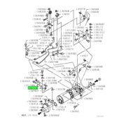 BRACKET,EXHAUST MUFFLER 1