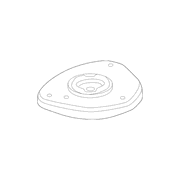 Suspension Strut Mount Mounting Bracket <br>Insulator between the and vehicle body Cap Plate Spring