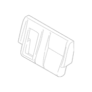 Seat Back Cushion Cover - Left, Rear (Series 410V)