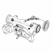 Multi-Piece Exhaust Manifold for CL5 DD13 EPA10/GHG17