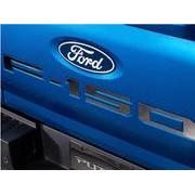 F-150 2025 Tailgate Letters Black Platinum Stainless Steel for Pro Access Tailgate