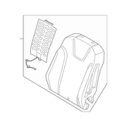 Seat Back Cushion Heating Element - Left, Front