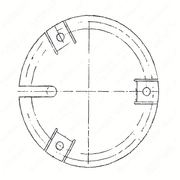 Breather Baffle Plate - S60 14L DDEC IV