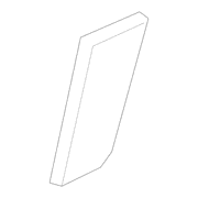 Interior Quarter Panel Trim Access Cover Hole