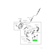 ADJUSTER ASSY,PARKING BRAKE SHOE 1