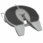 Fifth Wheel - Integrated Low Weight Slider, 12 Inch Slider, 7.10 Inch, AA