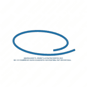 Hose, 1.12 Inch ID x 3.25 Inch Length, S60 14L DDEC IV