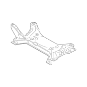 Nut Suspension crossmember - Front