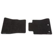 Mustang 2024-2025, Floor Mats, Carpeted, 60 oz., 2-pc, Black, Front Set