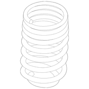 Coil Spring - Left, Rear (LWB Kombi)