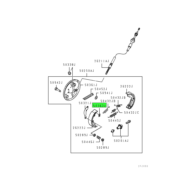 RETAINER,PARKING BRAKE LEVER PIN 1